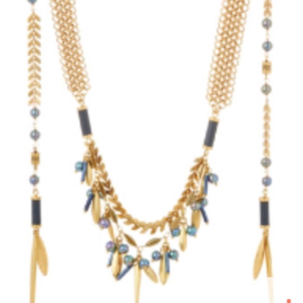 :: Stella & Dot Laurel 2-in-1 Lariat Necklace - Picture 4 of 7